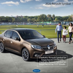 RENAULT SYMBOL 1,5 DCI OTOMATİK DİZEL 2018 MODEL 100 BEYGİR  (CD OTM GRUP)